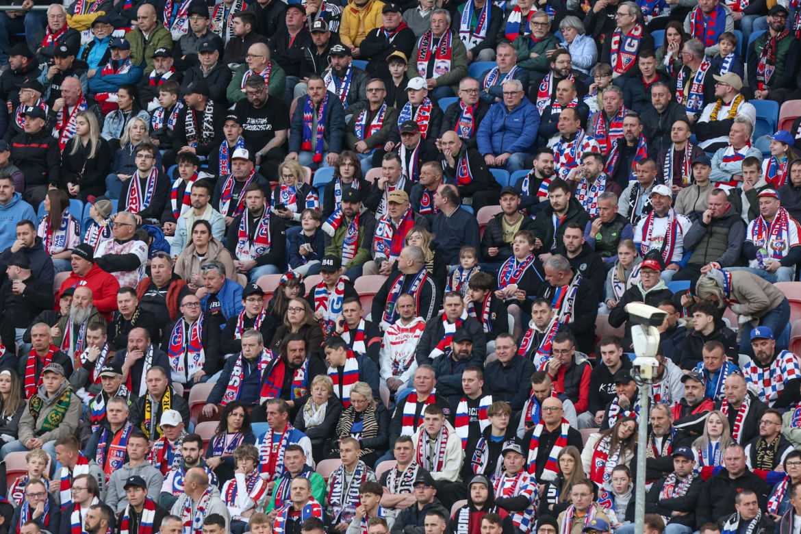 Górnik Zabrze - Raków Częstochowa: Zdjęcia kibiców i zawodników z meczu 25. kolejki PKO BP Ekstraklasy