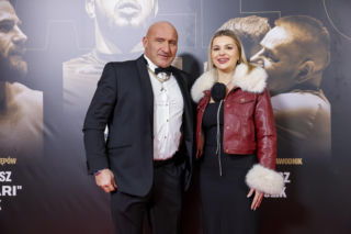 Marcin Najman z żoną