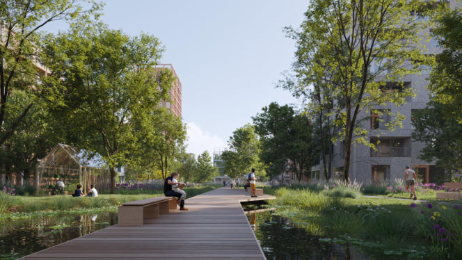 Wizualizacje projektu F.S.O PARK