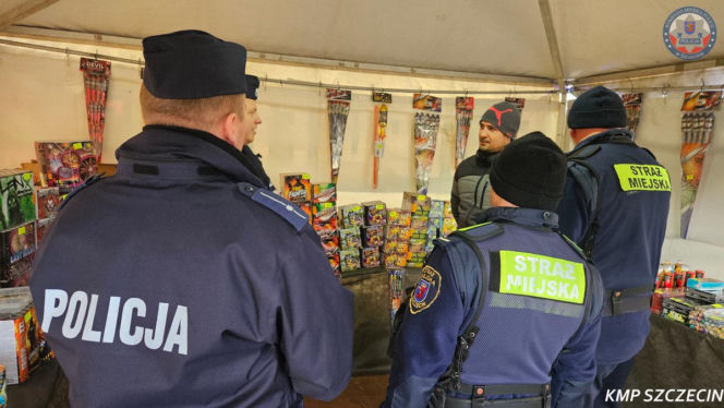 Kontrole w punktach sprzedaży fajerwerków
