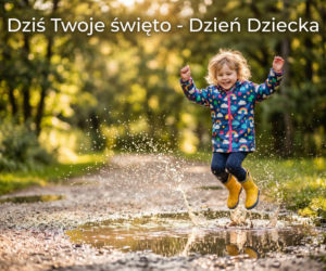 Kartka z życzeniami na Dzień Dziecka