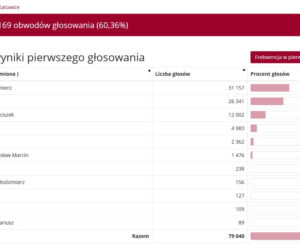 Wybory prezydenckie 2020 w woj. śląskim. W Katowicach i Sosnowcu wygrał Rafał Trzaskowski [WYNIKI W MIASTACH I POWIATACH]