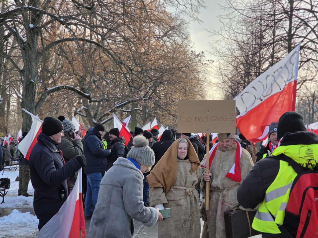 Protest rolników w Warszawie (9.01.2026)