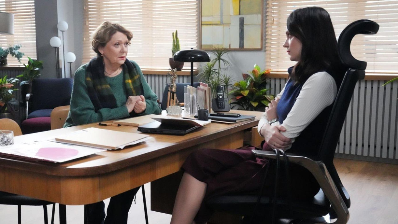 Barwy szczęścia ostatni odcinek 3202. Natalia (Maria Dejmek), Józefina Rawiczowa (Elżbieta Jarosik)