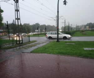 Potężna burza przeszła nad Krakowem