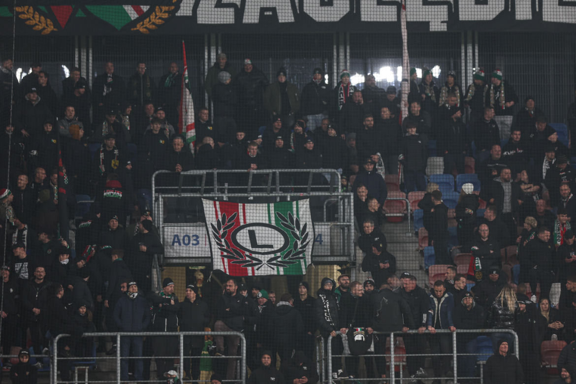 Górnik Zabrze - Legia Warszawa: Zdjęcia kibiców i zawodników z hitu 13. kolejki PKO BP Ekstraklasy