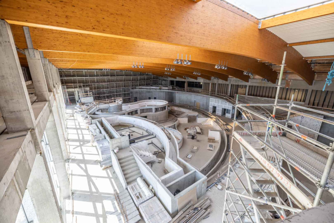 Budowa Fabryki Wody - marzec 2022