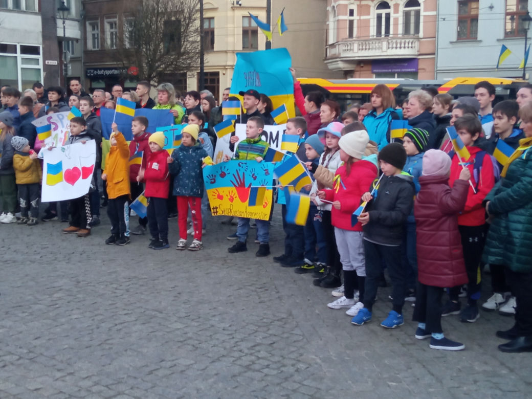 Kujawsko-Pomorski Dzień Solidarności z Ukrainą w Grudziądzu