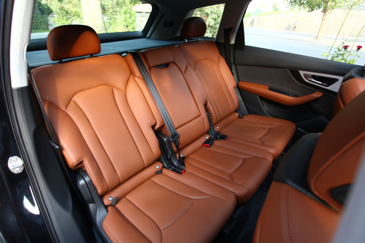 wnętrze Audi Q7 druga generacja