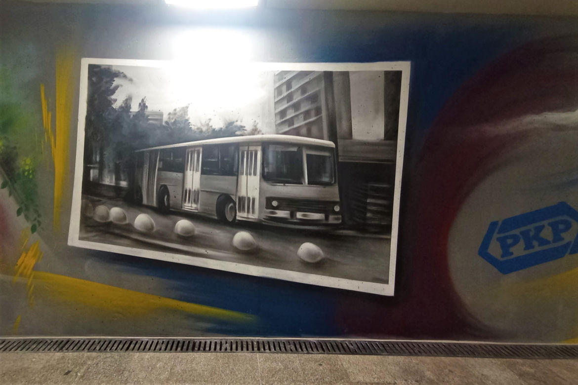 Tunel na stacji w Szczecinie Podjuchach