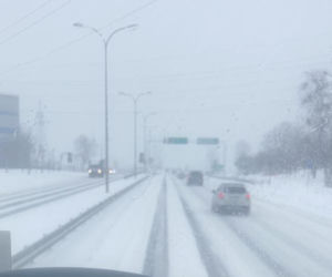 Atak zimy w Białymstoku i województwie podlaskim 04.02.2021 [ZDJĘCIA]