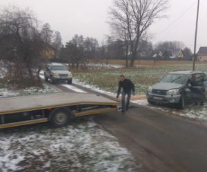 Wypadek w Brzozówce