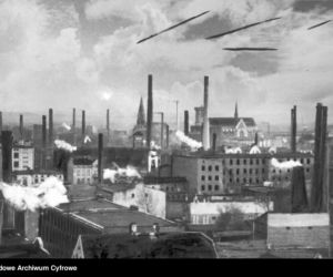 Łódź. Panorama miasta /1939