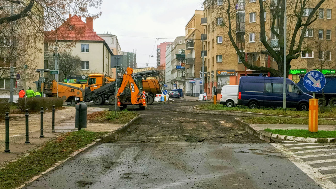 Ruszyła przebudowa torowisk na Niebuszewie
