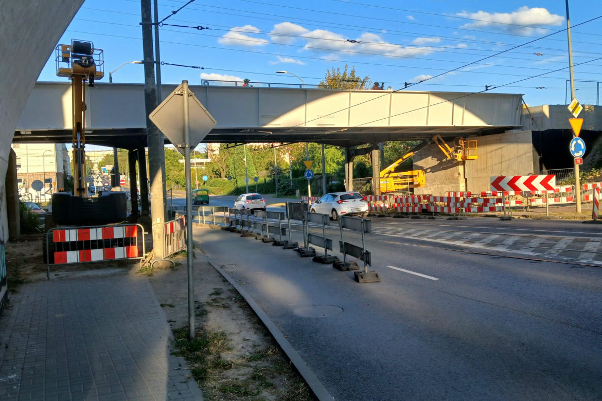 Nowy wiadukt nad ul. Ku Słońcu