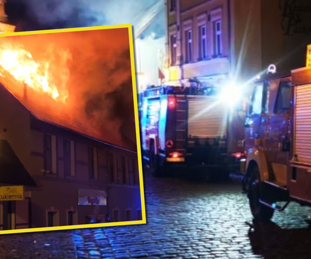 Pożar w Połczynie-Zdroju. Spłonęła restauracja należąca do znanego muzyka