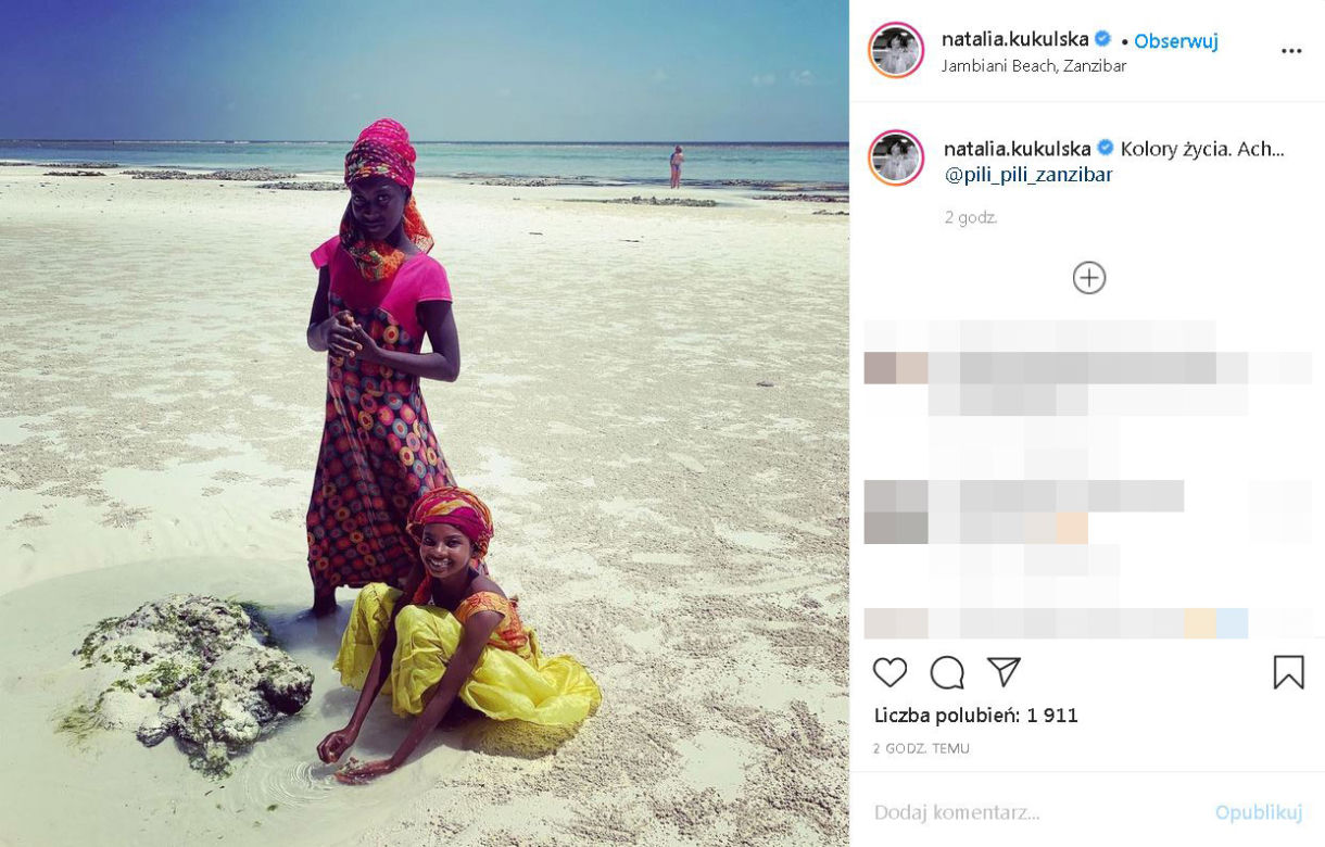 Kukulska na Zanzibarze za pieniądze od Glińskiego?