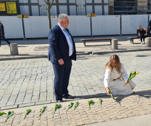 Joanna Kurska uczciła pamięć Marii Kaczyńskiej 