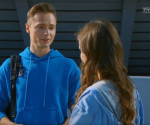 Barwy szczęścia odc. 2571. Józek Sałatka (Patryk Pniewski), Anka (Anna Bieżyńska)