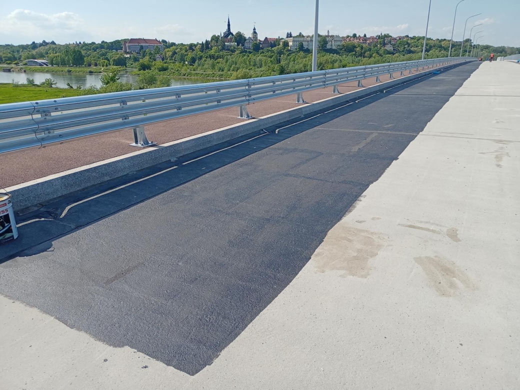 Budowa mostu w Sandomierzu. Wiosna 2025