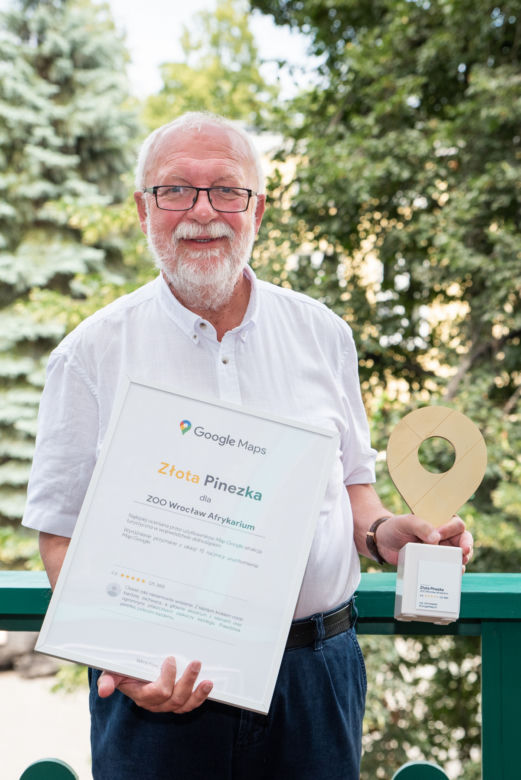 Złota Pinezka dla Afrykarium we wrocławskim zoo