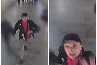 Katowice: Zniszczył tablicę informacyjną patrząc wprost w oko kamery! Rozpoznajecie go?
