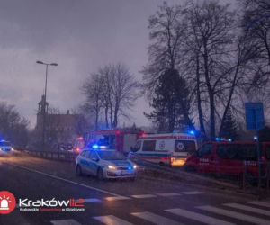 Koszmarny wypadek w Prusach pod Krakowem