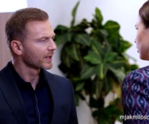 M jak miłość. Karolina Kubiak (Iga Górecka), Andrzej Budzyński (Krystian Wieczorek)