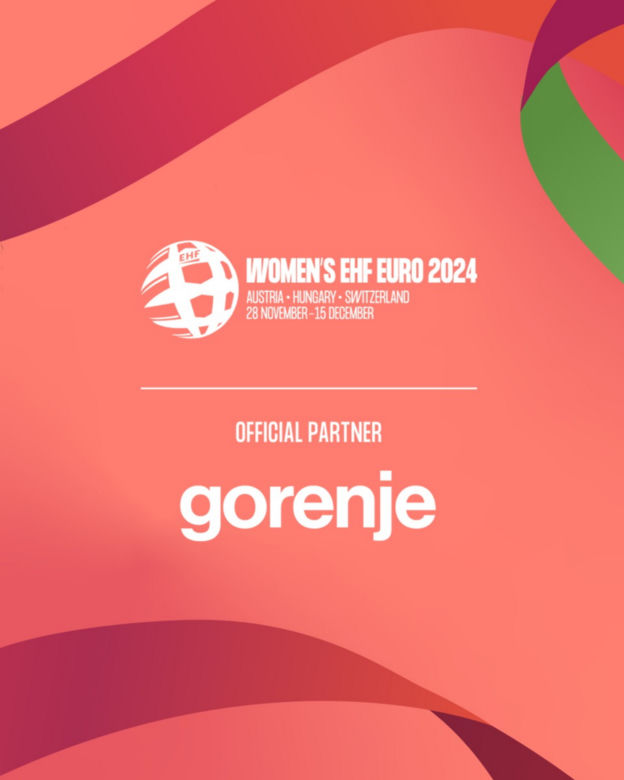 Gorenje Oficjalnym Partnerem Mistrzostw Europy w Piłce Ręcznej 