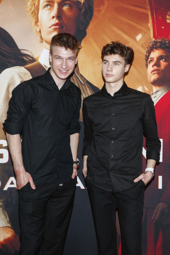 Charazinsky i jego aktualny partner Piotr Biernacki