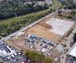 Budowa stadionu w Szczecinie - wrzesień 2021