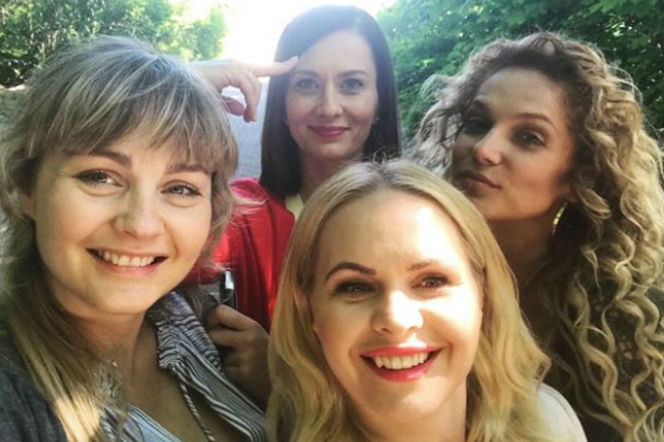 Przyjaciółki 12 sezon, Zuza (Anita Sokołowska), Anka (Magdalena Stużyńska), Patrycja (Joanna Liszowska), Inga (Małgorzata Socha)
