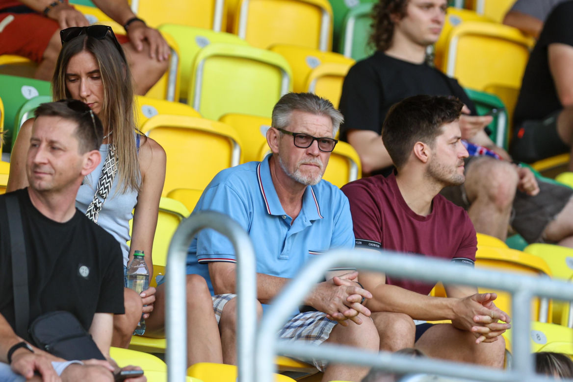 Kibice na meczu GKS Katowice - Arka Gdynia