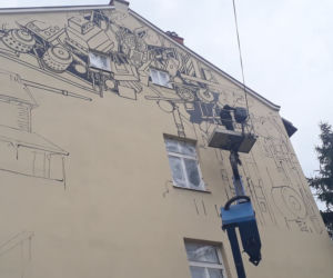 [RZESZÓW]: Gary Cooper czuwa! Na kamienicy przy Lisa Kuli 13 powstaje mural ku czci twórczości Feda Zinnemanna!