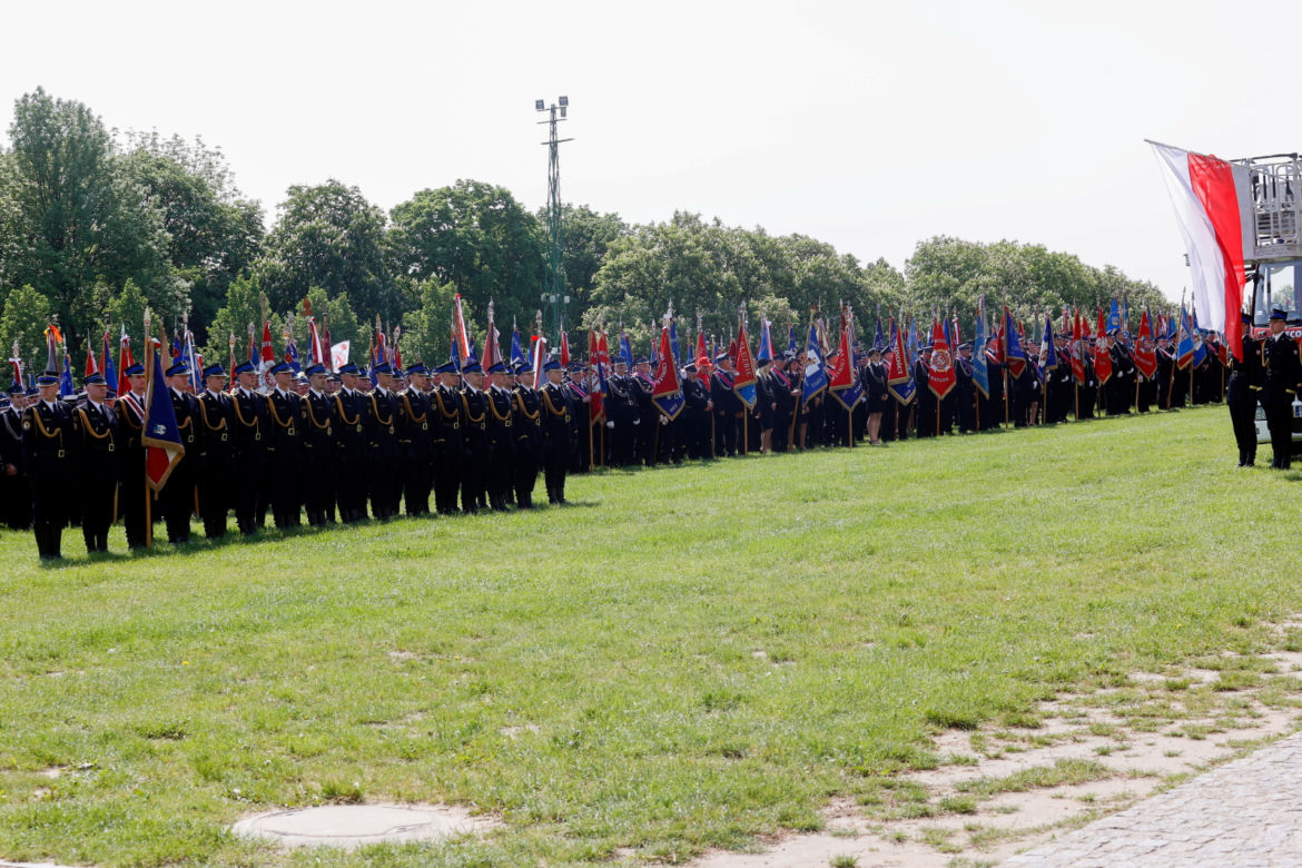 Pielgrzymka strażaków na Jasną Górę