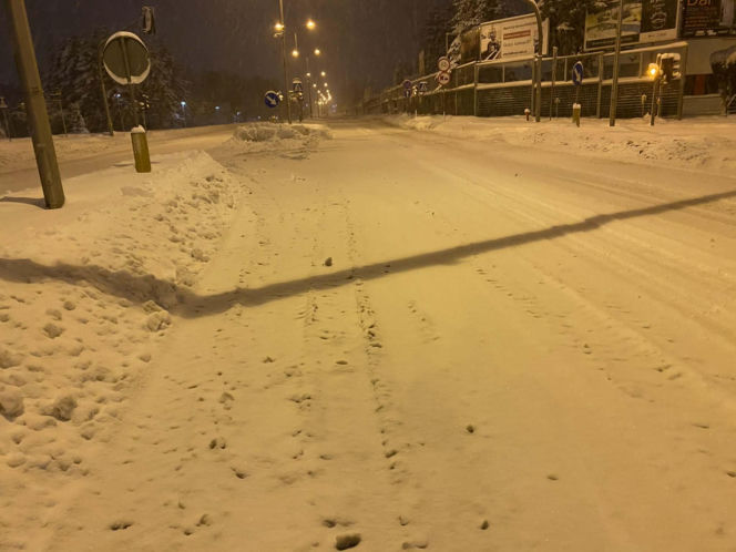 Zima w Olsztynie - 31 grudnia 2025