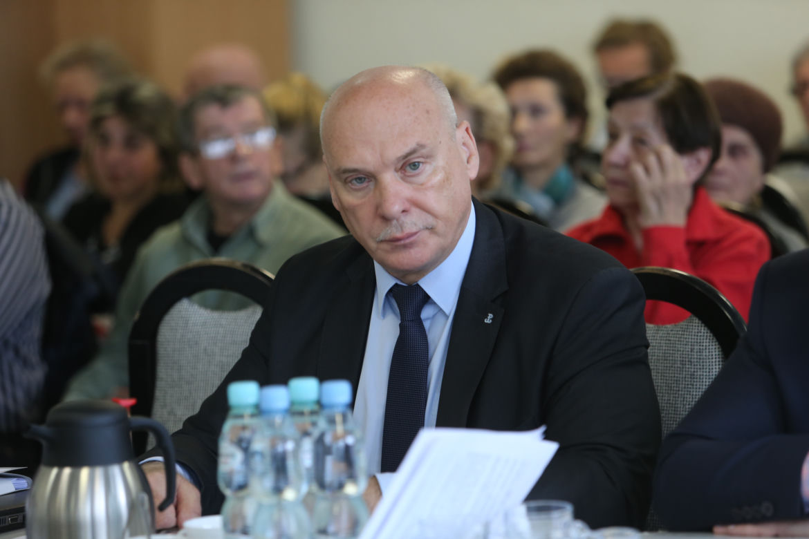 Burmistrz Pragi-Południe Tomasz Kucharski