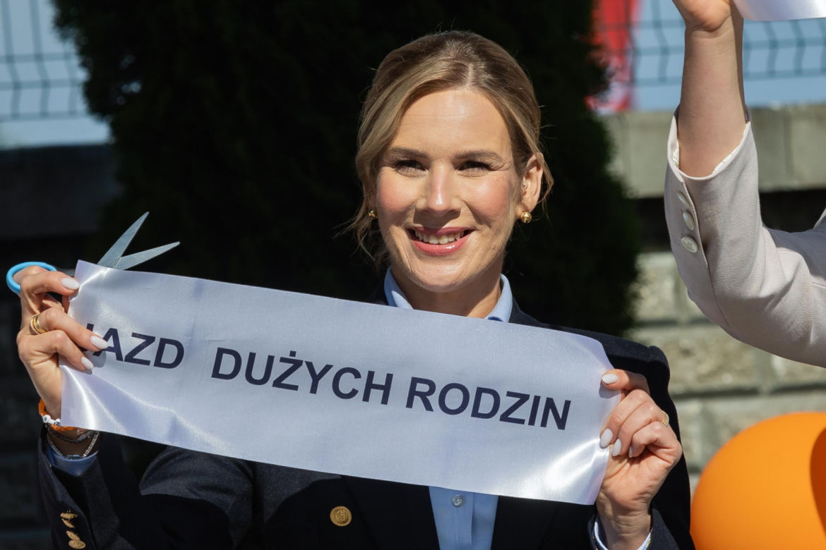 Udział Pierwszej Damy w XIV Ogólnopolskim Zjeździe Dużych Rodzin