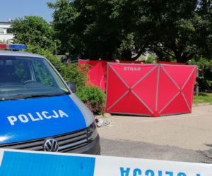 Mężczyzna zabił na ulicy swoją partnerkę, po czym podciął sobie gardło