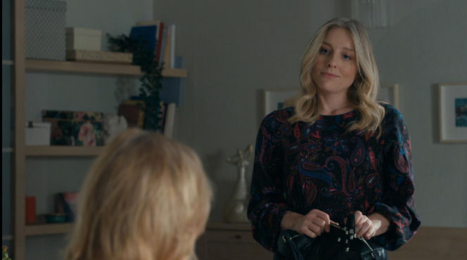 Barwy szczęścia, odcinek 3280. Wanda (Maja Barełkowska), Grażyna (Kinga Suchan)