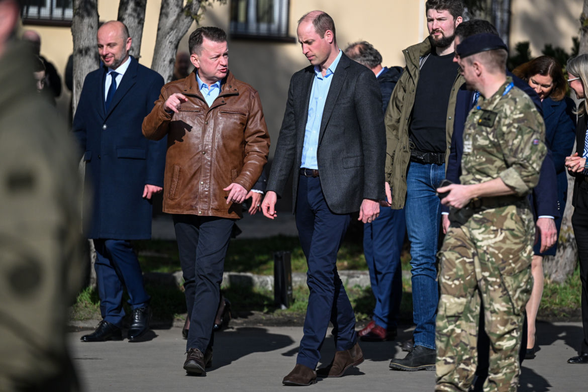 Książę William z wizytą w Polsce. Odwiedził żołnierzy w Rzeszowie