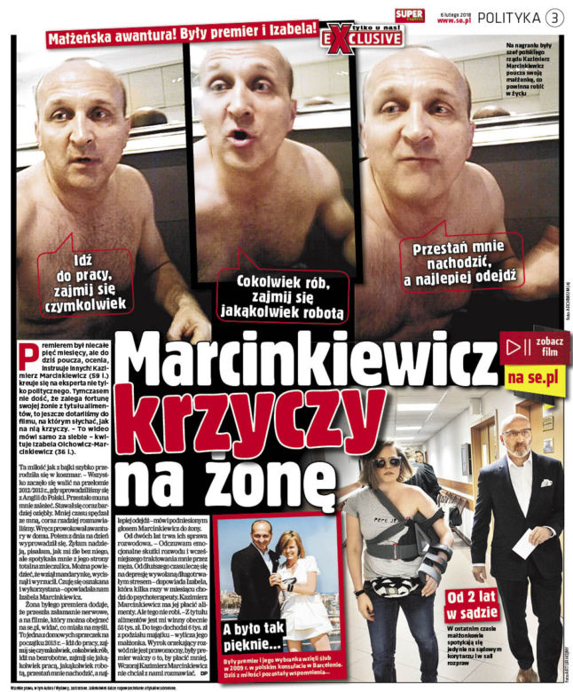 Marcinkiewicz, sam idź do pracy!