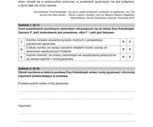 Matura 2021 język polski. Arkusze odpowiedzi, pytania CKE. Poziom podstawowy