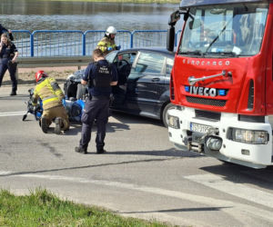 19.04.2026. Wypadek w Krynkach. Lądował LPR