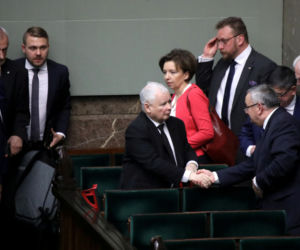 Jarosław Kaczyński w sejmie