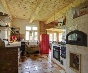 Drewniany dom na Podlasiu