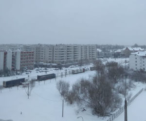 Atak zimy w Białymstoku 4.02.2021
