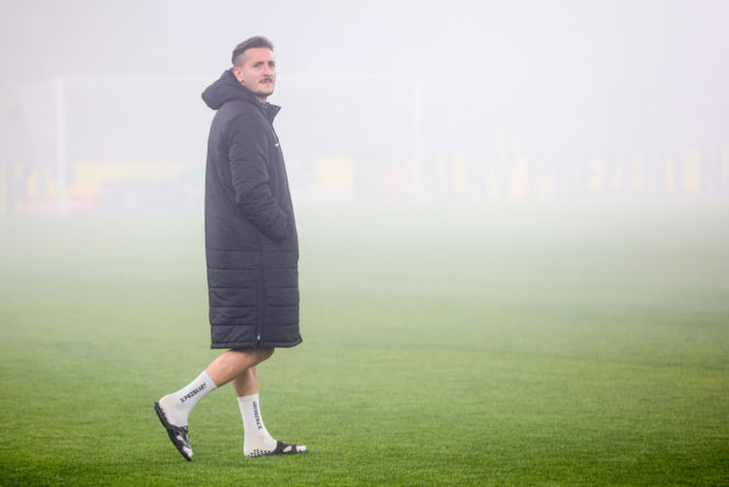 GKS Katowice - Pogoń Szczecin, zdjęcia kibiców i zawodników z meczu 17. kolejki PKO BP Ekstraklasy