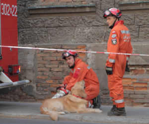 Zawalona kamienica Łódź 3