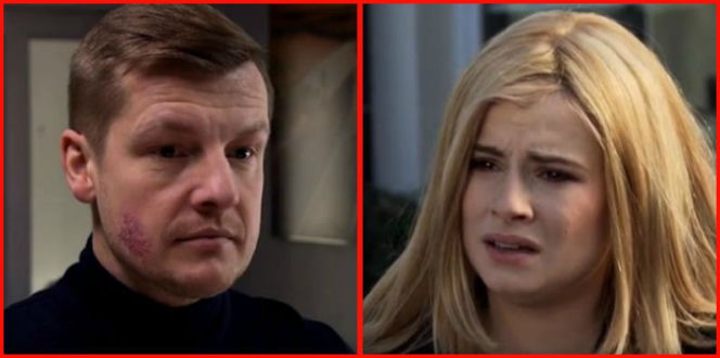 M jak miłość, Paweł (Rafał Mroczek), Katia (Joanna Jarmołowicz)